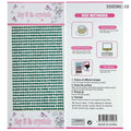 Sticker Diamond 3Mm 10 Dark Green 3Dssmc-10