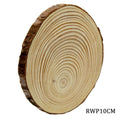 Round Wood Plate 10Cm To 11Cm 1Cm Rwp10Cm