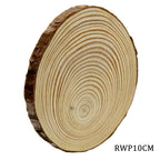 Round Wood Plate 10Cm To 11Cm 1Cm Rwp10Cm