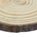 Round Wood Plate 10Cm To 11Cm 1Cm Rwp10Cm