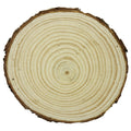 Round Wood Plate 14Cm To 13Cm 1.5Cm Rwp13Cm