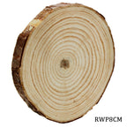 Round Wood Plate 8Cm To 9Cm 1Cm Rwp8Cm
