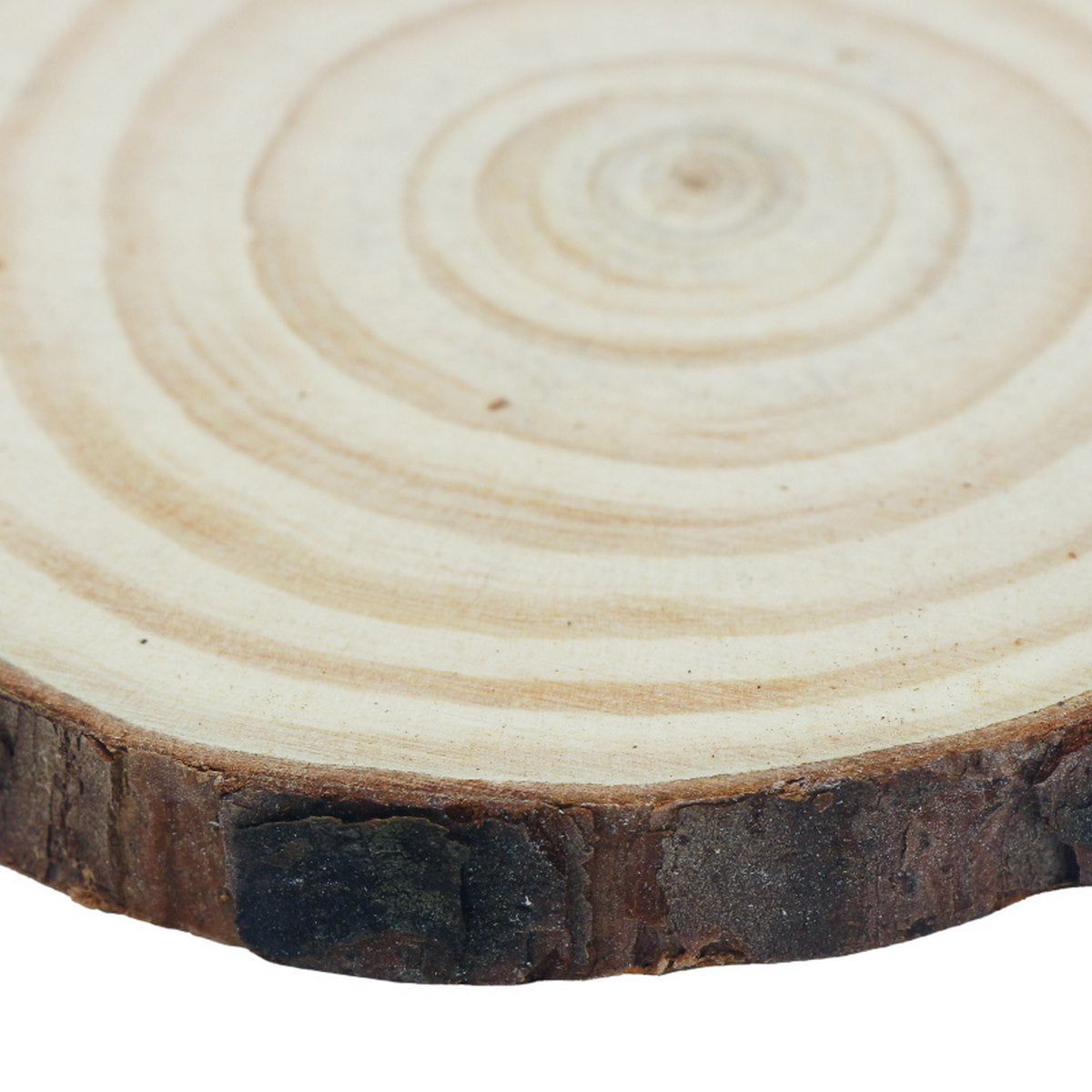 Round Wood Plate 8Cm To 9Cm 1Cm Rwp8Cm