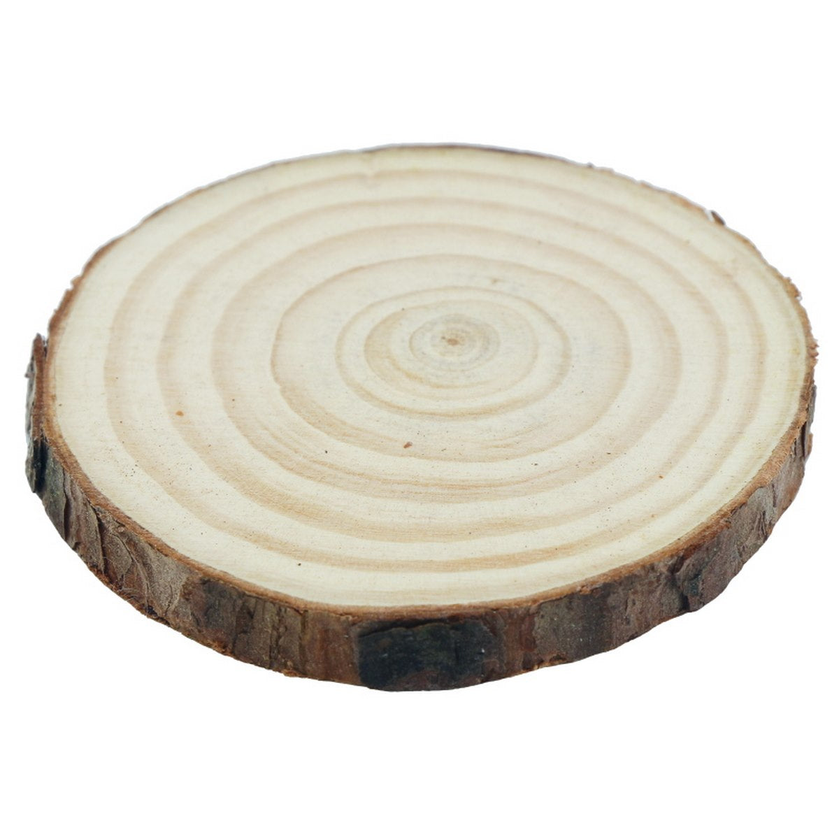 Round Wood Plate 8Cm To 9Cm 1Cm Rwp8Cm