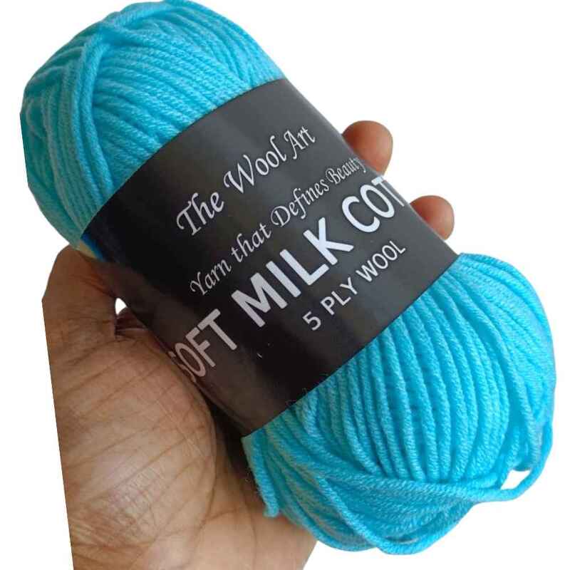 Milk Cotton 5Ply 50Gm Shade 24