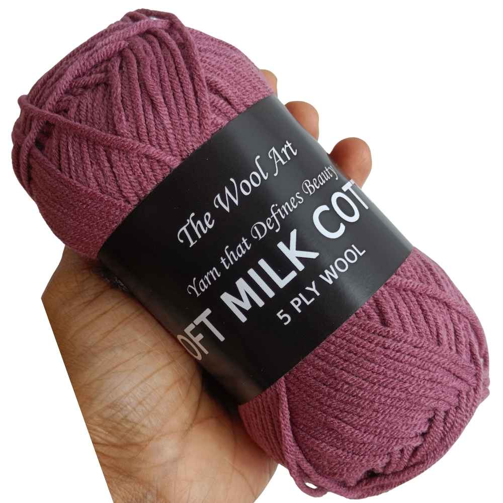 Milk Cotton 5Ply 50Gm Shade 70