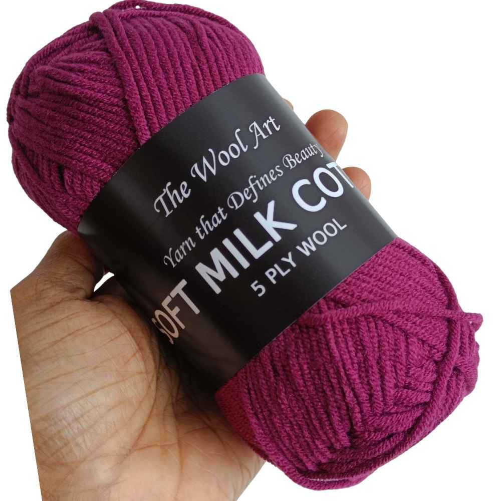 Milk Cotton 5Ply 50Gm Shade 81
