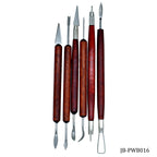 Craft Clay Tool Set 6Pcs Wooden Jb-Pwb016