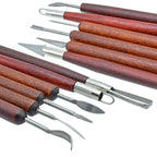 Craft Clay Tool Set 6Pcs Wooden Jb-Pwb016