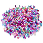 Jags Craft Beads Multi Colour 25Gm 4Mm Cpmc-1
