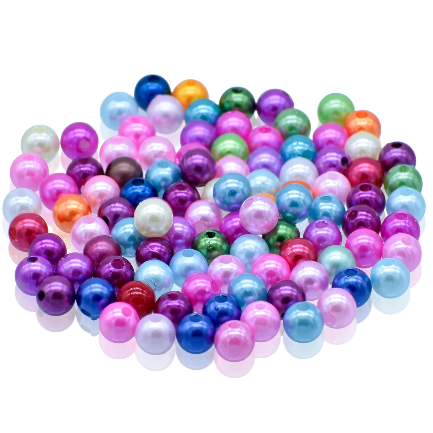 Jags Craft Beads Multi Colour 25Gm 8Mm Cpmc-3