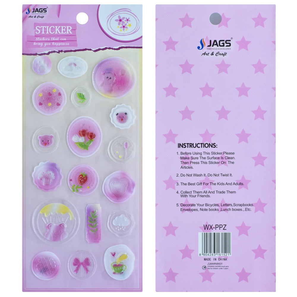 Jags Sticker Bring You Happines Wx-Ppz