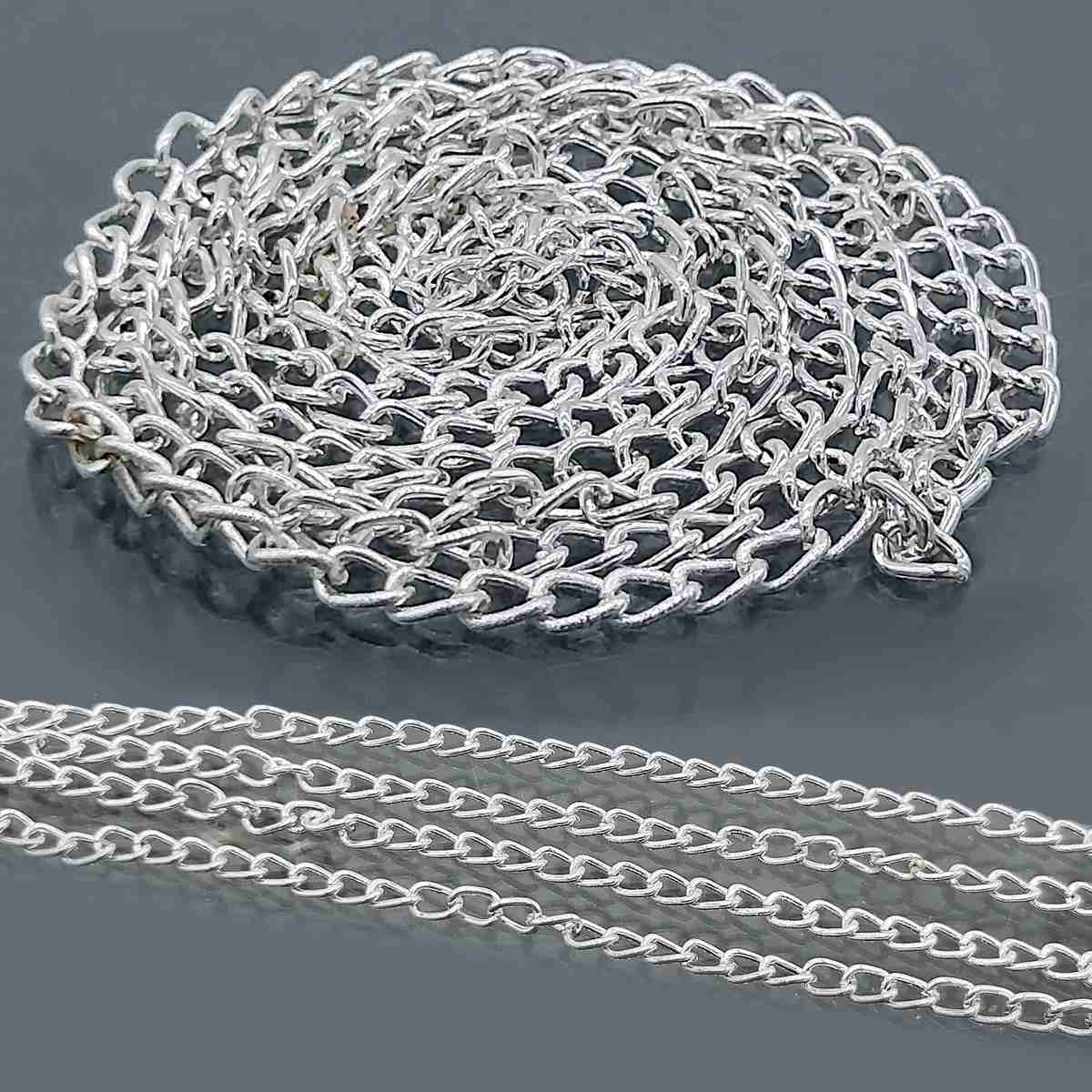 Imitation Jewellery Chain Silver 1 Pcs Ijcs02