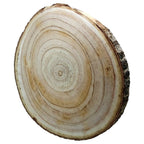 Round Wood Plate Light Weight 24Cm To 27Cm 2.5Cm Rwplw27Cm
