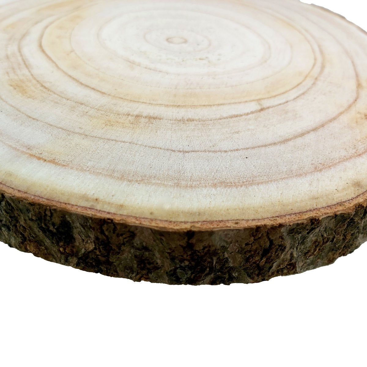 Round Wood Plate Light Weight 24Cm To 27Cm 2.5Cm Rwplw27Cm