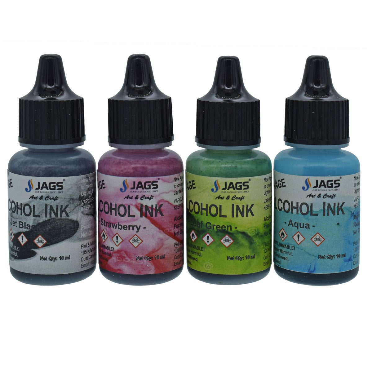 Jags New Age Alcohol Ink Mini Pack Setof4 Jnaa00