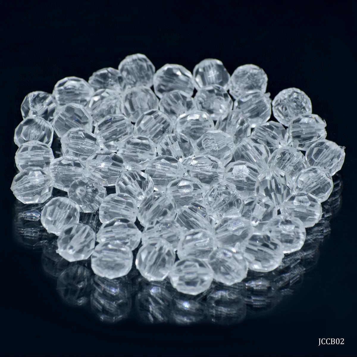 Jags Craft Crystal Beads 25Gm 10Mm Jccb02