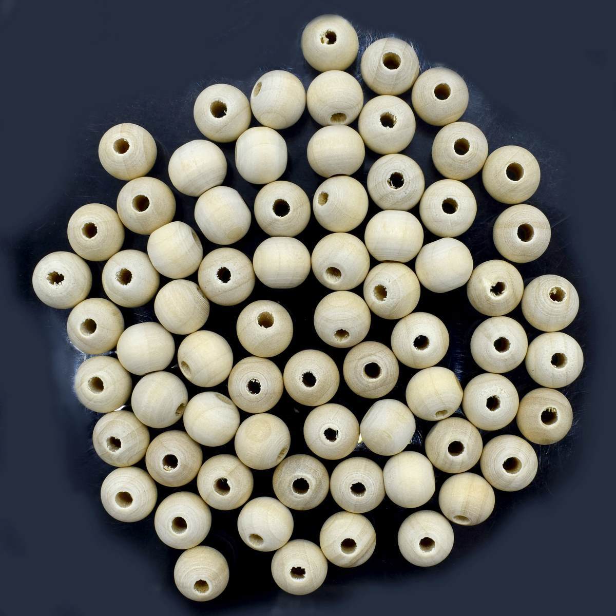 Jags Wooden Beads 10Mm 20Gm Wb10Mm