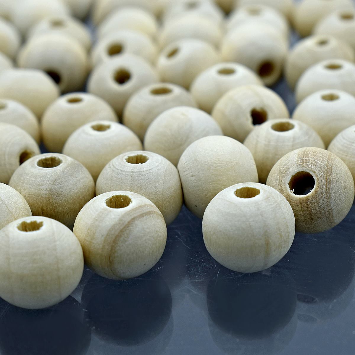 Jags Wooden Beads 10Mm 20Gm Wb10Mm