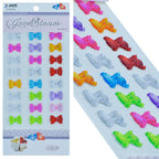 Jags Gem Stones Sticker Big Bow Multicolour Ksq-Hdj