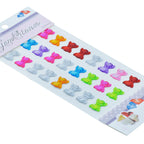 Jags Gem Stones Sticker Big Bow Multicolour Ksq-Hdj