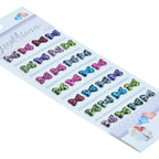 Jags Gem Stones Sticker Bow Multicolour Cxm-015-D
