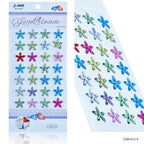 Jags Gem Stones Sticker Flower Multicolour Cxm-015-E