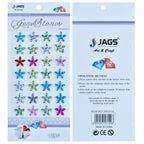 Jags Gem Stones Sticker Flower Multicolour Cxm-015-E