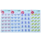 Jags Sticker Heart With Sequins Shape Zw-Ca