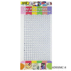 Sticker Diamond 6Mm 08 Silver 6Dssmc-8