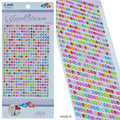 Sticker Diamond Multi Colour 4Dssmc-M