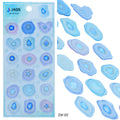 Sticker Transparent Seal Wax Stamp Zw-By
