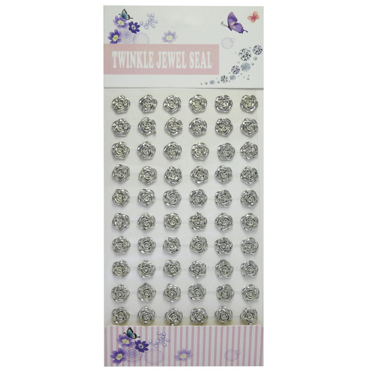 Sticker Twinkle Jewel Seat Rose Mini Sil 10Dsrsr