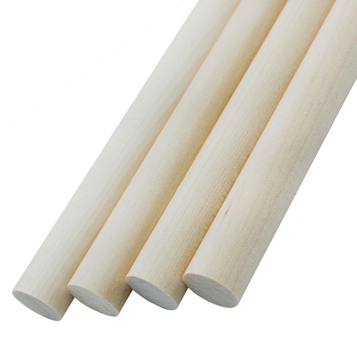 Craft Stick Round 12Inch 4Pcs 12Mm Thick Csrw06