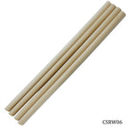 Craft Stick Round 12Inch 4Pcs 12Mm Thick Csrw06