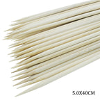 Craft Stick Round Natural 40Cm (47-50Pcs) 5.0X40Cm