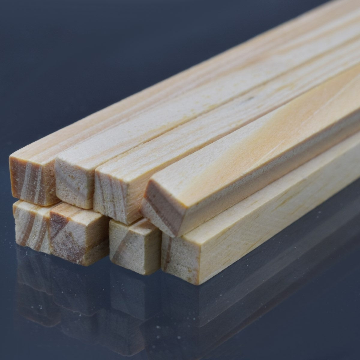 Wooden Stick 12 Inch 8 Pcs Square 4Mmrswb2