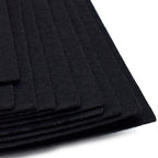 A3 Nonwoven Felt Sheet Black A3Nfsbk