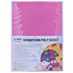 A4 Nonwoven Felt Sheet 3 Mm 1 Pcs Baby Pink A4Nf3Mm-5