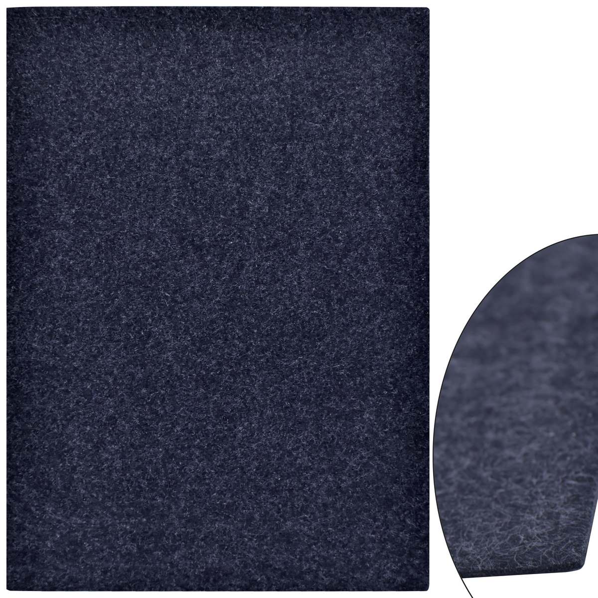A4 Nonwoven Felt Sheet 3 Mm 1 Pcs Balck Greay A4Nf3Mm-8