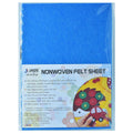 A4 Nonwoven Felt Sheet 3 Mm 1 Pcs Blue A4Nf3Mm-9