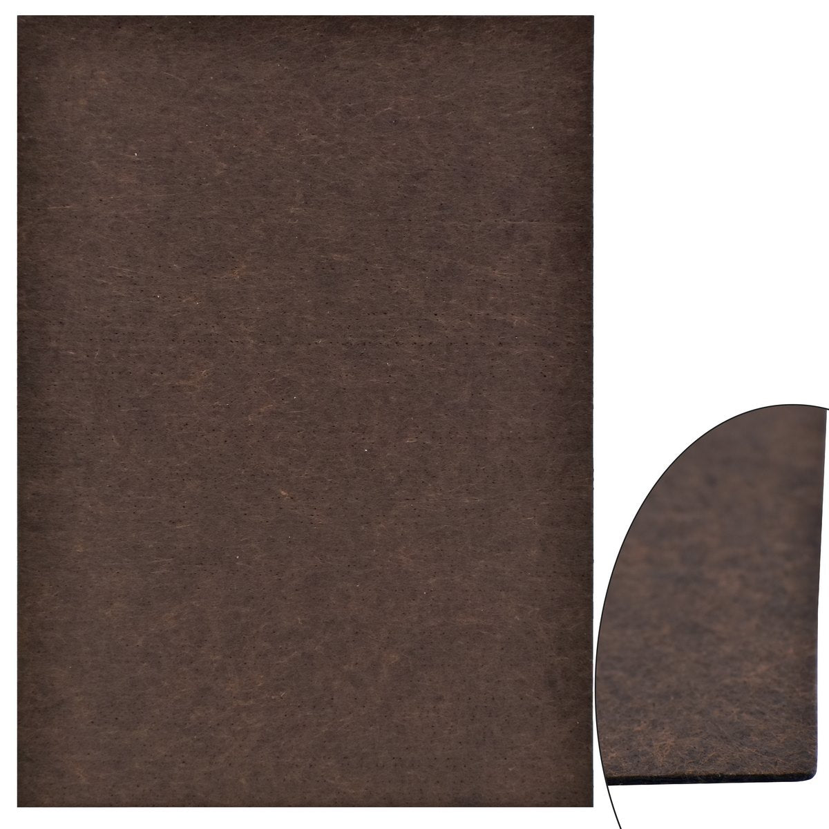 A4 Nonwoven Felt Sheet 3 Mm 1 Pcs Brown A4Nf3Mm-7