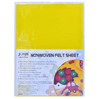 A4 Nonwoven Felt Sheet 3 Mm 1 Pcs Yellow A4Nf3Mm-4
