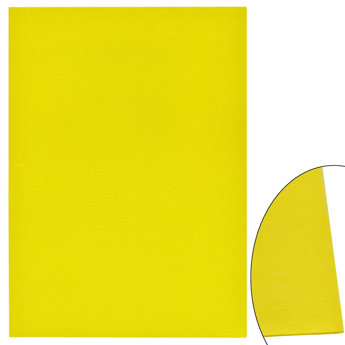 A4 Nonwoven Felt Sheet 3 Mm 1 Pcs Yellow A4Nf3Mm-4