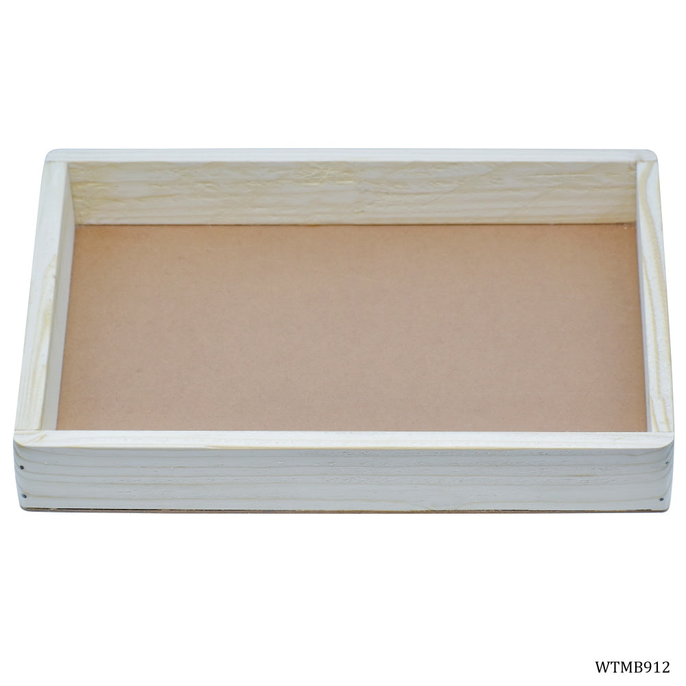 Wooden Tray Mdf Base 9X12Inch Wtmb912