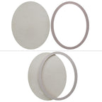 Mdf Frame 8Mm X 12Mm With 2Mm Base Oval 10Inch Mfwol01
