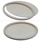 Mdf Frame 8Mm X 12Mm With 2Mm Base Oval 10Inch Mfwol01