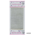 Sticker Pearl Silver Twinkle Jewel Seal 6Dsssr