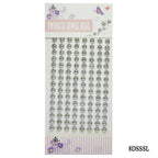 Sticker Pearl Silver Twinkle Jewel Seal 8Dsssl