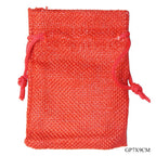 Gift Pouch Cloth Jute Colour Small 1 No Gp7X9Cm-J